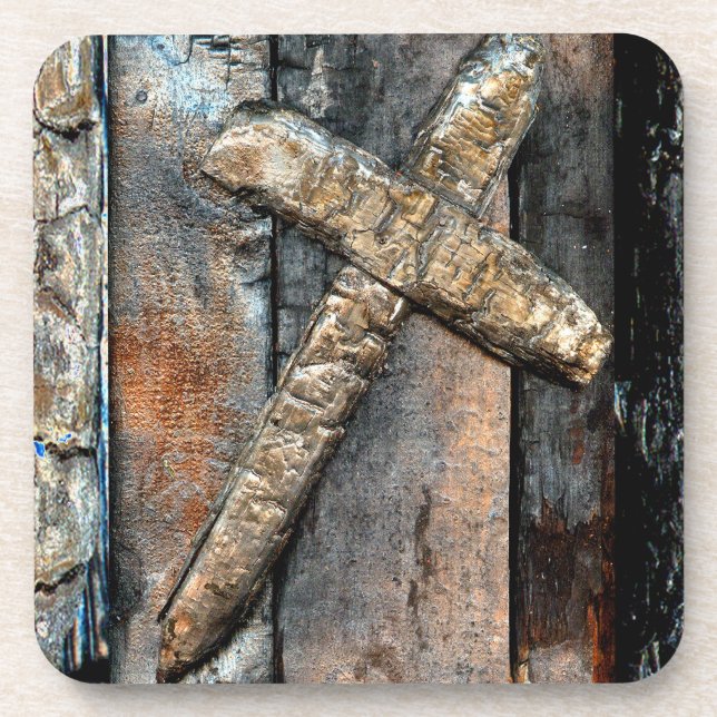 Posavasos Cruz de la fuerza (Frente)