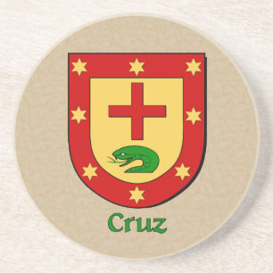 Posavasos Cruz Heraldic Shield
