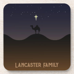 Posavasos Cruzando El Desierto En Camello Sin Nombre Pascua