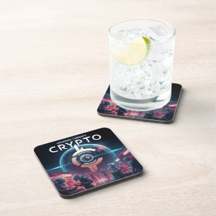 Posavasos Crypto Planet