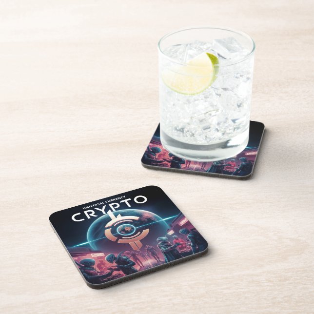 Posavasos Crypto Planet (Lado Derecho)