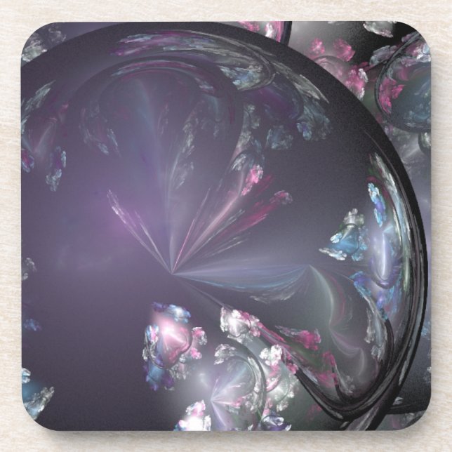 Posavasos Crystal Ball Set de Astras de Cork (Frente)