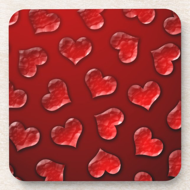 Posavasos Crystal Hearts (Frente)