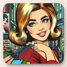 Cuaderno de bocetos de dama retro con bolsas de co
