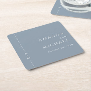 POSAVASOS CUADRADO DE PAPEL 