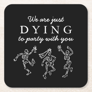 POSAVASOS CUADRADO DE PAPEL