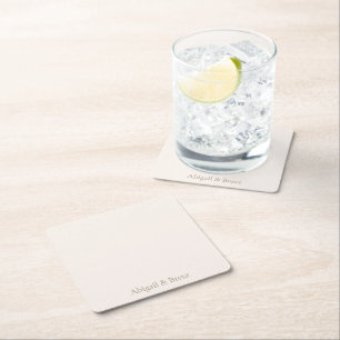 POSAVASOS CUADRADO DE PAPEL 