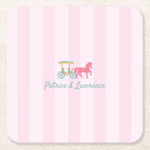 POSAVASOS CUADRADO DE PAPEL 