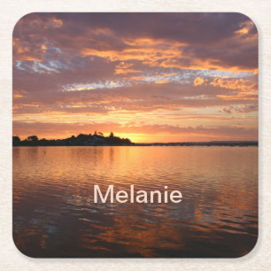 POSAVASOS CUADRADO DE PAPEL 