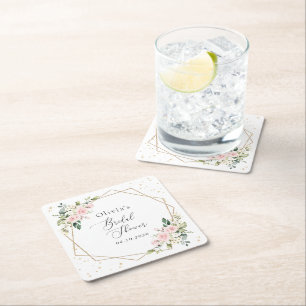 POSAVASOS CUADRADO DE PAPEL
