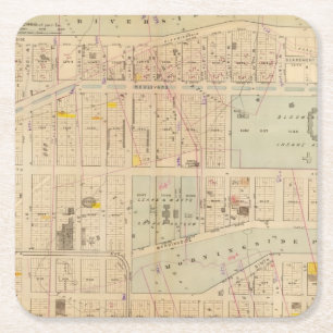 Posavasos Cuadrado De Papel 26 sala 12