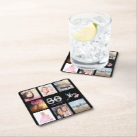 30.º nombre de collage de fotos negras del fiesta 