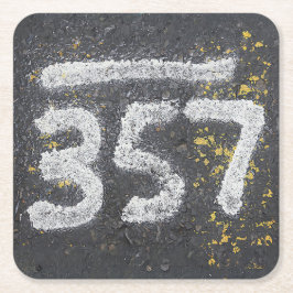 Posavasos Cuadrado De Papel 357 Mason's and Angel Number