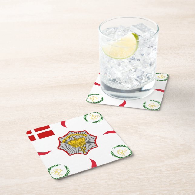 Posavasos Cuadrado De Papel 3.DL main image coaster (In situ)