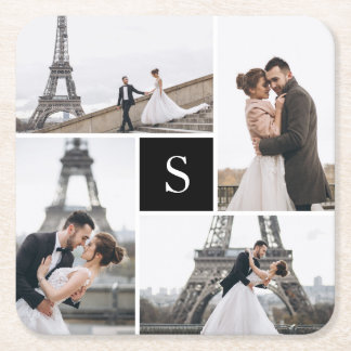 Posavasos Cuadrado De Papel 4 Galería fotográfica y monograma