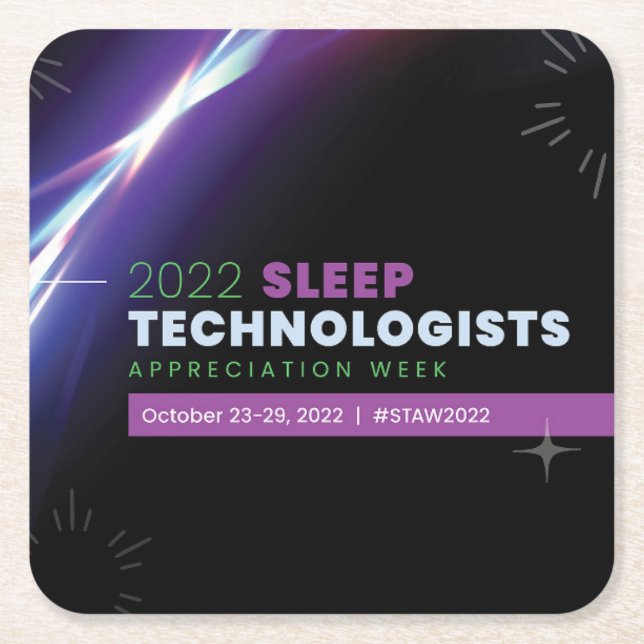 POSAVASOS CUADRADO DE PAPEL AAST STAW 2022 (Anverso)