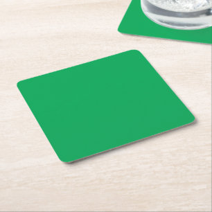 Posavasos Cuadrado De Papel Actualizar su diseño Web con un fondo verde