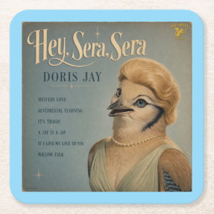 Posavasos Cuadrado De Papel Álbum de Doris Jay: una parodia