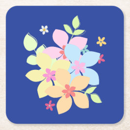 Posavasos Cuadrado De Papel Alda