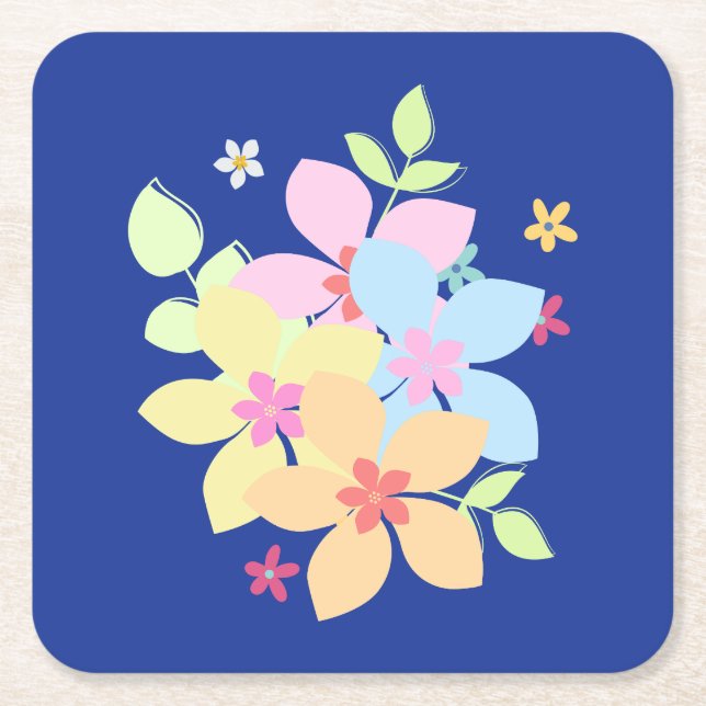 Posavasos Cuadrado De Papel Alda (Anverso)