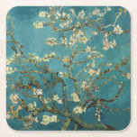 Posavasos Cuadrado De Papel Almond Blossom<br><div class="desc">Florecimiento de Almond por Vincent van Gogh La flor de almendras fue pintada en 1890 en honor a un evento especial en la vida de Vincent. El 31 de enero, el hermano de Vincent, Theo, y su esposa Johanna, tuvieron un hijo, y lo llamaron Vincent Willem. Vincent pintó esta rama...</div>