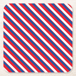 Posavasos Cuadrado De Papel Americano