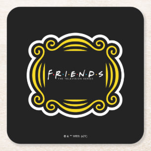 Posavasos Cuadrado De Papel AMIGOS™ La serie de televisión