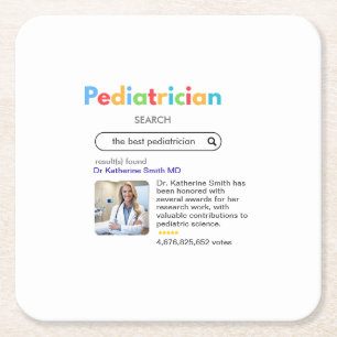 Posavasos Cuadrado De Papel antistress pediatrician Google search result votes