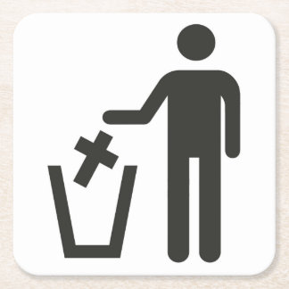 Posavasos Cuadrado De Papel Apostalidad