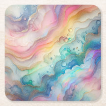 Arcoíris y Burbujas Papel y Platos para Fiestas