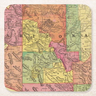 Posavasos Cuadrado De Papel Arizona 6