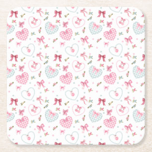 Posavasos Cuadrado De Papel Armonía