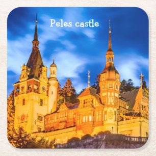 Posavasos Cuadrado De Papel Asistentes cuadrados personalizado Peles