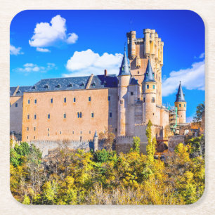 Posavasos Cuadrado De Papel Asistentes cuadrados personalizados