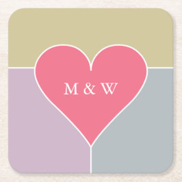 Posavasos Cuadrado De Papel Astras monográficas de personalizado del patrón ca