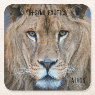 Posavasos Cuadrado De Papel Atenos -