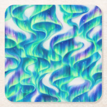 Aurora Boreal Patrón Abstracto