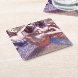 Posavasos Cuadrado De Papel Bailarinas 1899 Edgar Degas