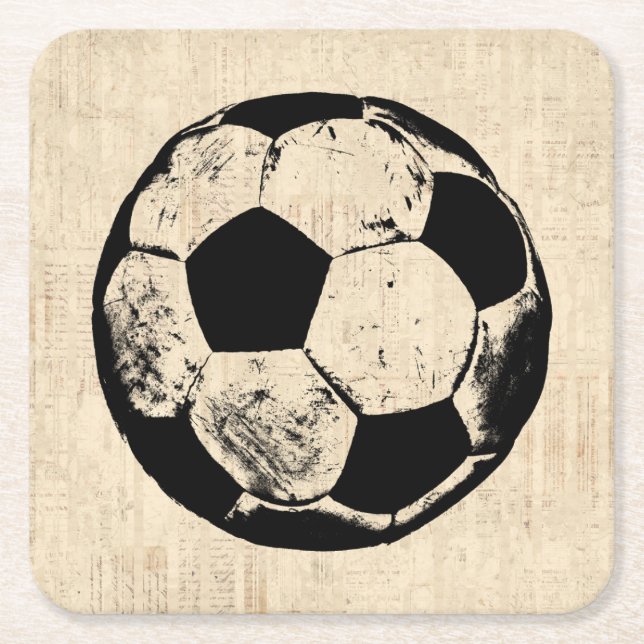Posavasos Cuadrado De Papel Baloncesto deportivo Arte de moda (Anverso)