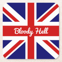 Bandera de Union Jack con curiosa cita