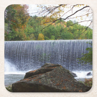 Posavasos Cuadrado De Papel Banner Elk, cascada NC