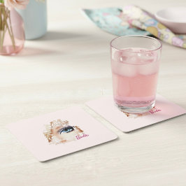 Posavasos Cuadrado De Papel Barb