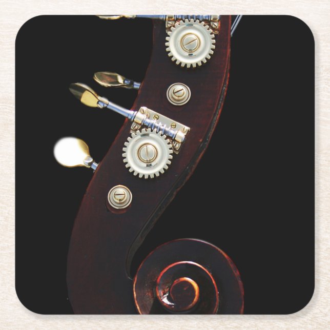 Posavasos Cuadrado De Papel Bass 2 coastercna (Anverso)