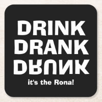 Bebe borracha borracha - ¡Es la Rona! Negro