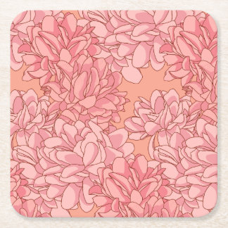 Posavasos Cuadrado De Papel Bellas canciones Papel