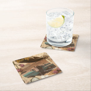 Posavasos Cuadrado De Papel Billy Kay Classics Bebidas