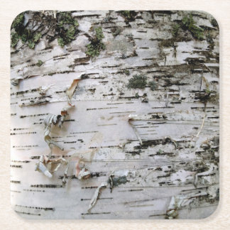 Posavasos Cuadrado De Papel Birch Wood Coasters 001