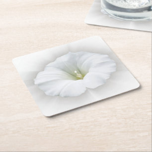 Posavasos Cuadrado De Papel blanco y tonos grises