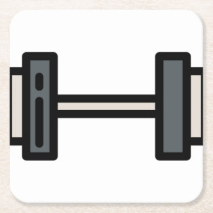 Posavasos Cuadrado De Papel bobo