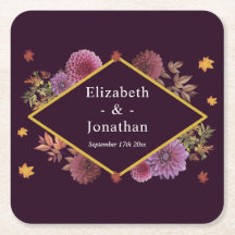 Boda romántico de otoño en Dahlia